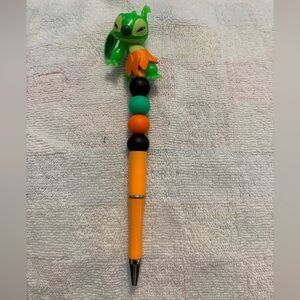 Halloween themeColorful STITCH Character Pen with Silicone beads ! NWT
